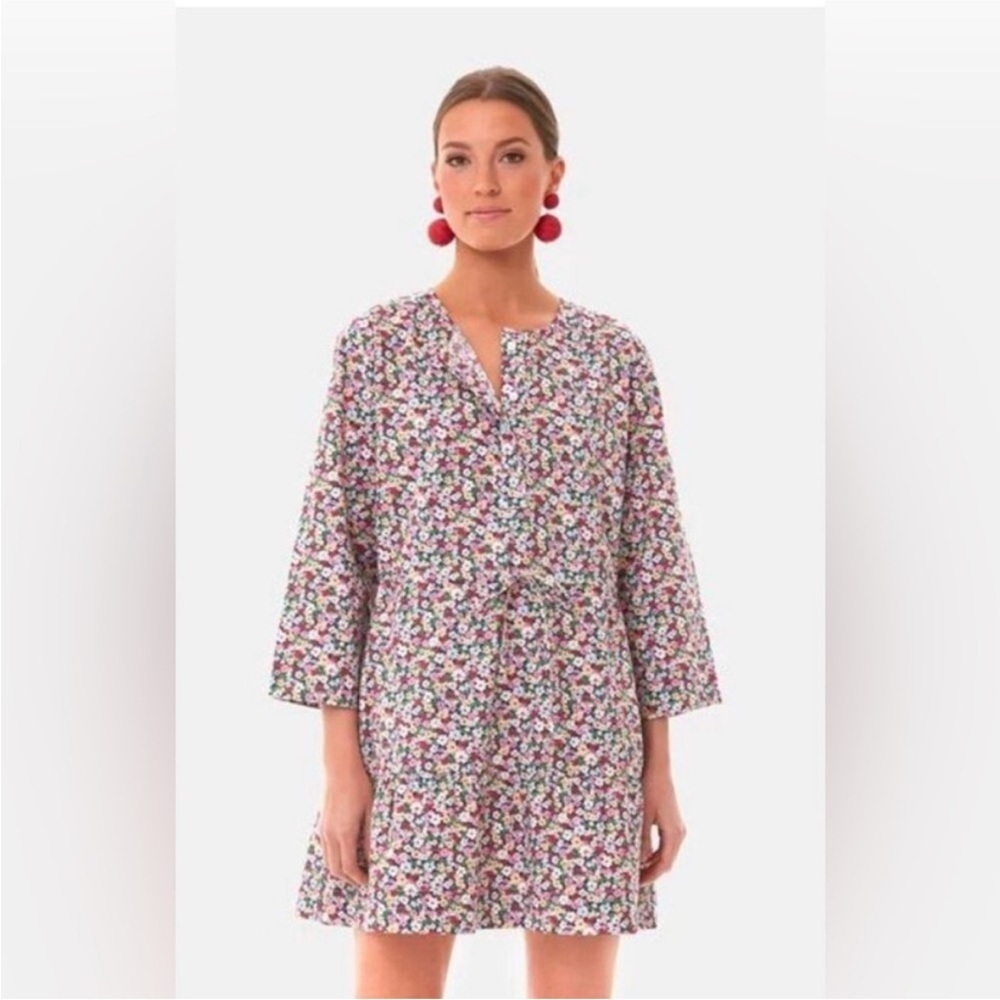 Tuckernuck x Pomander Place Ditzy Floral Cotton Lucy Mini Drawstring Dress